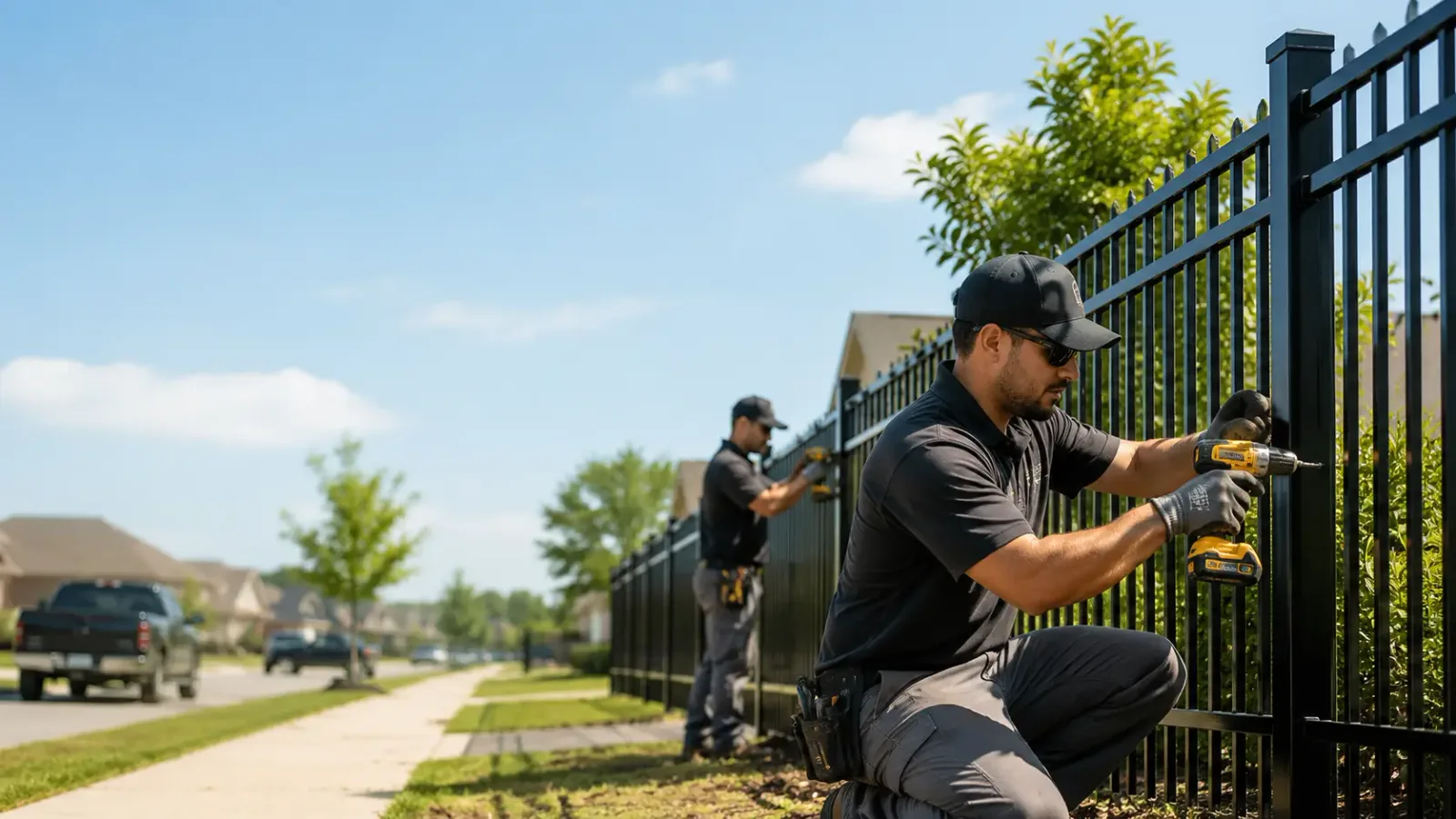 Metal Fence Installation in Cash, AR